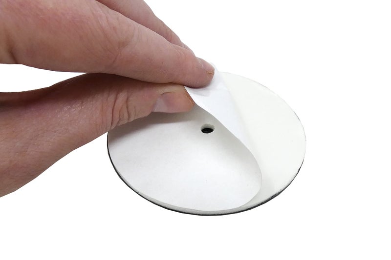 Shepherd Hardware 9248 2-3/4-Inch Round, Adhesive Slide Glide Furniture Sliders, 4-Pack,Tan - Image 5